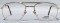 Versace H47 gold metal aviator vintage frames