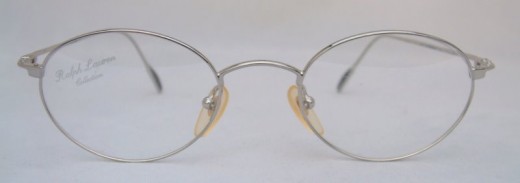 Polo Ralph Lauren RL141 silver metal viintage designer frames