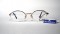 Burberry B8787 gold half rim metal designer vintage frames