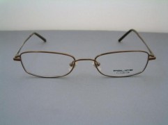 Police 2818 bronze metal rectangle designer vintage frames