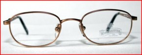Winchester oval style gold designer frames for children