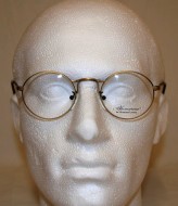 Blumarine for Renaissance Vintage Designer Gold Metal Frames