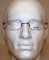 Speedo Silver Oval Metal Framed Spectacles
