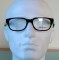 Classic black 1960s eyewear