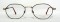 Sonia Bogner 7526 vintage designer hexagonal grey metal frames