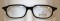 Genuine Vintage Winchester Seton Rectangle Black Acrylic Designer Frames