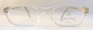 Winchester Mesa vintage designer clear acrylic frames