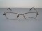 Police 2818 bronze metal rectangle designer vintage frames