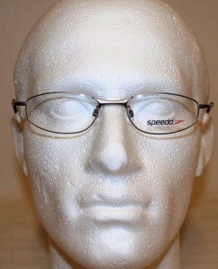 Speedo Silver Oval Metal Framed Spectacles