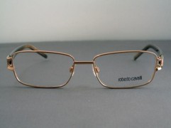 Roberto Cavalli RC209 rectangle gold vintage designer frames