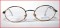 Winchester oval style gold designer frames for children