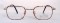 Winchester Redcloud almost square vintage designer turtle metal glasses