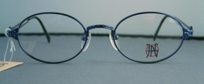jean paul gaultier 6103 vintage metal blue designer frames