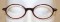 Genuine Vintage Winchester Oval Red Acrylic Designer Frames