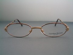 Carolina Herrera CH723 vintage designer gold frames