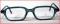 Winchester vintage green acrylic rectangle designer spectacles