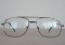 Aviator style glasses 1970s style