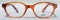 Versace V53 oval turtle vintage designer glasses