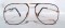 Menrad Vintage Aviator Style Gold & Turtle Designer Frames