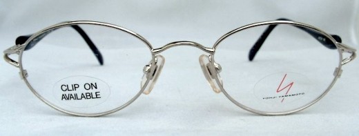 Yohji Yamamoto 7210 silver vintage designer eyewear