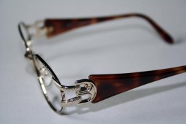 Riflessi 1456 vintage oval metal gold and turtle designer eyewear