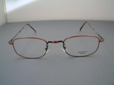 Kookai Azural K076 brushed red metal designer vintage frames
