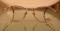Versace H60 vintage gold metal classic oval designer frames