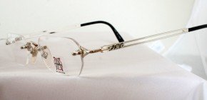 GAULTIER JPG 7105 Vintage hexagonal rimless Eyewear