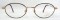 Sonia Bogner 7516 vintage designer oval turtle metal frames