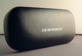 Emporio Armani Glasses Hard Case in Black 