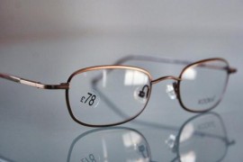 Kookai Bemol K076 bronze metal designer vintage frames