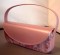 Designer Handbag Style Glasses Case in Pastel Pink