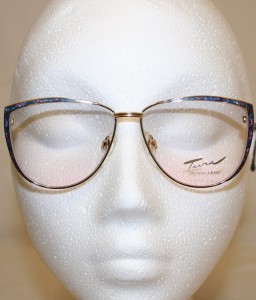 Genuine Vinatge Tura 218 Lilac Metal Designer Eyewear